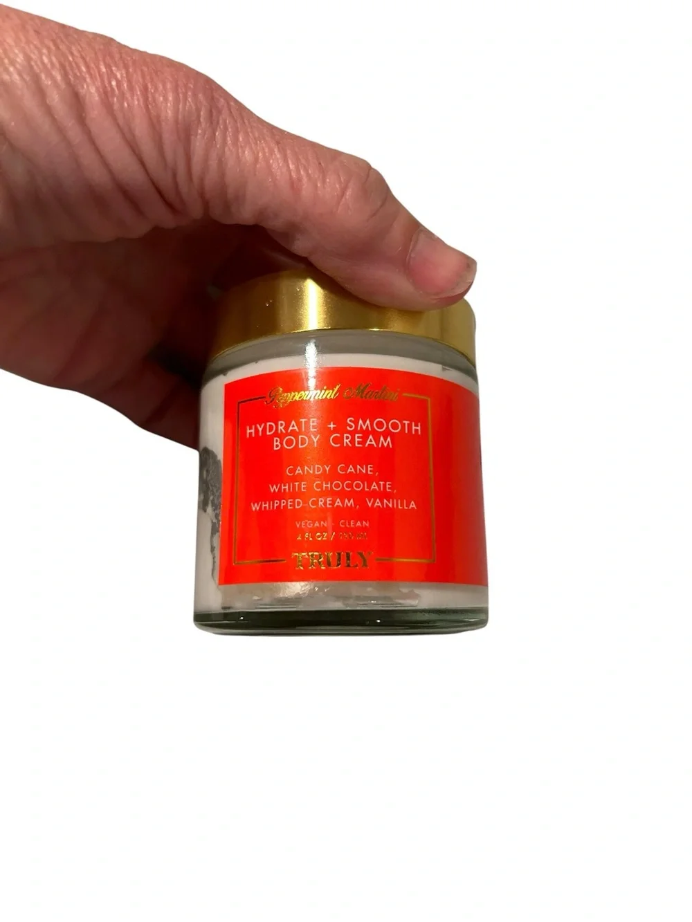 TRULY Hydrate + Smooth Body Cream - peppermint martini